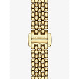 Tissot T Lady Lovely Silver Dial Gold Steel Strap Watch For Women - T058.009.33.031.00