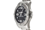 Breitling Aerospace Evo Black Dial Silver Steel Strap Watch for Men - E79363101B1E1