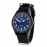 IWC Pilot Watch Chronograph Top Gun Edition Black Dial Black Nylon Strap Watch for Men - IW326901