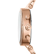 Michael Kors Parker Pink Dial Two Tone Steel Strap Watch for Women - MK5896