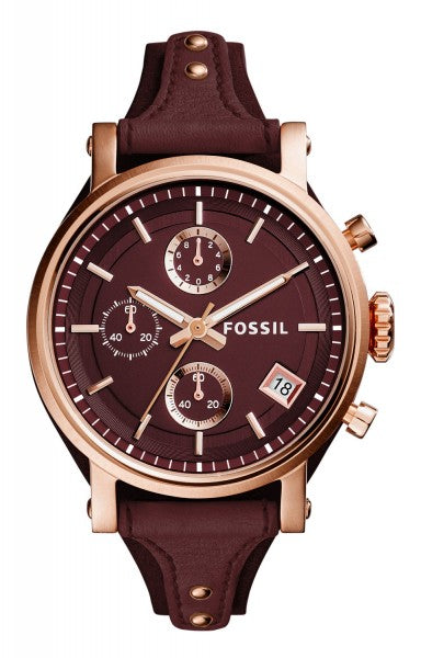 Chronograph Fossil Damen Uhren Black Friday Fossil Original