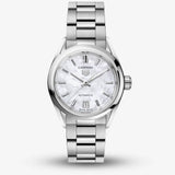 Tag Heuer Carrera Mother of Pearl Dial Silver Steel Strap Watch for Women - WBN2410.BA0621