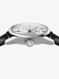 Tag Heuer Carrera Date Silver Dial Black Leather Strap Watch for Men - WBN2111.FC6505