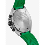 Tag Heuer Formula 1 Chronograph 41mm Green Dial Green Rubber Strap Watch for Men - CAZ101AP.FT8056