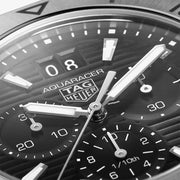 Tag Heuer Aquaracer Professional 200 Date Black Dial Silver Steel Strap Watch for Men - CBP1110.BA0627