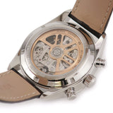 Tag Heuer Carrera Chronograph White Dial Brown Leather Strap Watch for Men - CBN2013.FC6483