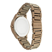 Michael Kors Kinley Brown Dial Brown Steel Strap Watch for Women - MK6245