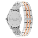 Calvin Klein Infinity Silver Dial Silver Steel Strap Watch for Men - K5S34B46