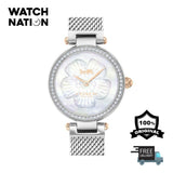 Coach Park Mother of Pearl Dial Silver Mesh Bracelet Watch for Women - 14503510