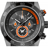 Hugo Boss Motorsport Special Edition Black Dial Black Rubber Strap Watch For Men - HB1512662