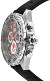 Tag Heuer Formula 1 Manchester United Special Edition Gray Dial Black Silicone Strap Watch untuk Pria - CAZ101M.FT8024