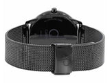 Calvin Klein Minimal Black Dial Black Mesh Bracelet Watch for Men - K3M214X1