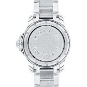 Movado Series 800 Blue Dial Silver Steel Strap Watch for Men - 2600151