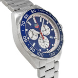 Tag Heuer Formula 1 Jam Tangan Tali Baja Perak Dial Biru untuk Pria - CAZ1018BA0842