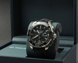 Tag Heuer Aquaracer Jam Tangan Chronograph Otomatis Black Dial Black Nylon Strap untuk Pria - CAY211A.FC6361