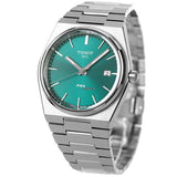 Tissot PRX Green Dial Silver Steel Strap Watch For Men - T137.410.11.091.00