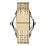 Diesel Mini Daddy Gold Dial Gold Steel Strap Watch For Men - DZ7306