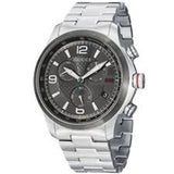 Gucci G Timeless Chronograph Grey Dial Silver Steel Strap Watch For Men -  YA126238