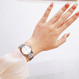 Jam Tangan Tissot Le Locle Automatic Silver Dial Silver Steel Strap Untuk Wanita - T006.207.11.038.00