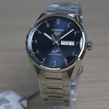 Tag Heuer Carrera Automatic Blue Dial Silver Steel Strap Watch for Men - WBN2016.BA0640