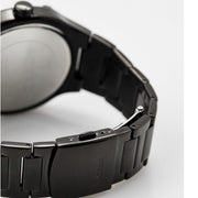 Guess Duke Glitz Crystals Black Dial Black Steel Strap Watch For Men - GW0576G3