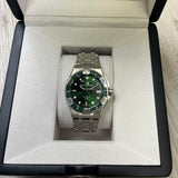 Maurice Lacroix Aikon Venturer Green Dial Silver Steel Strap Watch for Men - AI6057-SSL52-630-1