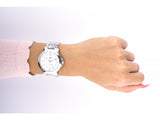 Tommy Hilfiger White Dial Silver Steel Strap Watch for Women - 1781397