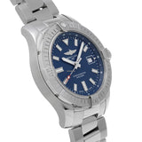 Breitling Avenger Automatic 43mm Blue Dial Silver Steel Strap Watch for Men - A17318101C1A1