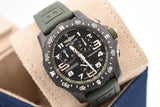 Breitling Endurance Pro Black Dial Green Rubber Strap Watch for Men - X82310D31B1S1