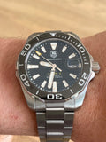 Tag Heuer Aquaracer Black Dial Watch for Men - WAY211A.BA0928