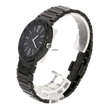 Bvlgari Bvlgari Lady Black Dial Black Steel Strap Watch for Women - BVLGARI103557