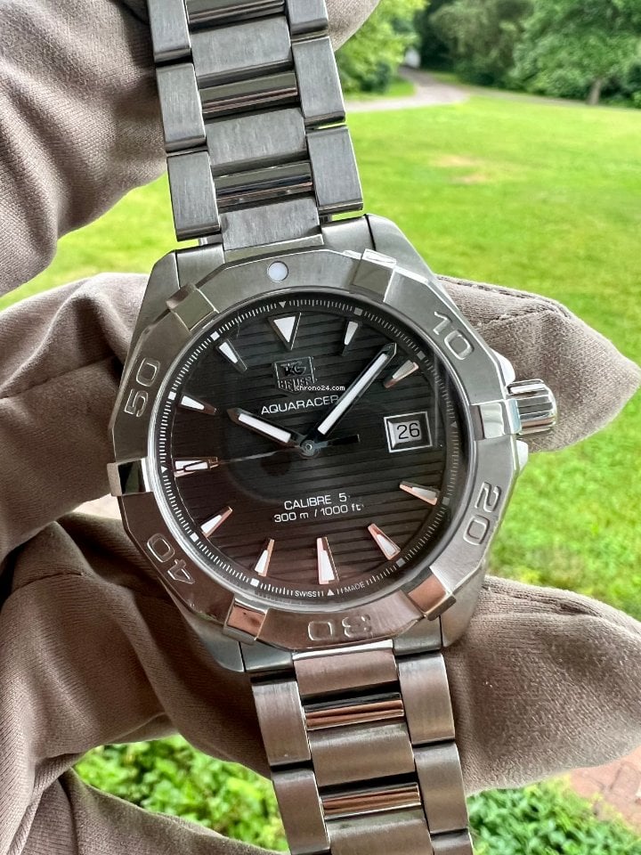 Tag Heuer Aquaracer Anthracite Dial Watch for Men