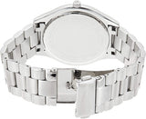 Michael Kors Slim Runway Quartz Blue Dial Silver Steel Strap Watch For Women - MK3379