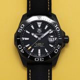 Tag Heuer Aquaracer Black Dial Watch for Men - WAY218A.FC6362