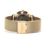 Coach Perry Silver Dial Gold Mesh Bracelet Watch for Women - 14503385