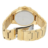 Guess Frontier Diamonds Gold Dial Gold Steel Strap Watch For Women - W1156L2