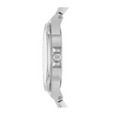 Michael Kors Lennox Three Hand Silver Dial Silver Steel Strap Watch For Women - MK7280