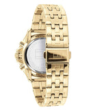 Tommy Hilfiger Harper Chronograph White Dial Gold Steel Strap Watch For Women - 1782223