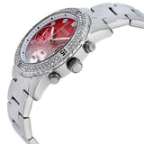 Guess Confetti Diamonds Silver Dial Silver Steel Strap Watch for Women - W0774L7