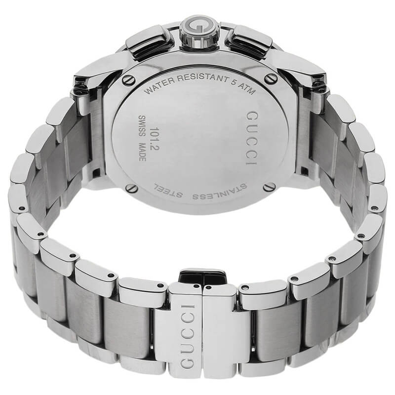 GUCCI メンズ　Gクロノ　クロノグラフ　YA101201 Gucci G-Chrono Steel Mens Watch YA101201