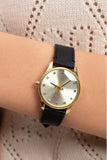 Gucci G Timeless Quartz Silver Dial Black Leather Strap Watch For Women - YA1265023