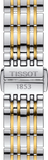 Tissot Carson Lady White Dial Two Tone Steel Strap Jam Tangan Wanita - T085.210.22.013.00
