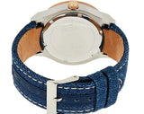 Guess Jet Setter Analog Blue Dial Blue Denim Strap Watch For Women - W0289L1