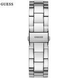 Guess G-Twist Silver Dial Silver Steel Strap Watch for Women - W1082L1