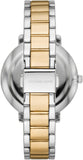 Michael Kors Pyper Three Hand White Dial Two Tone Steel Strap Watch For Women - MK4595