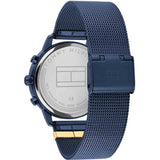 Tommy Hilfiger Blake Quartz Blue Dial Blue Mesh Bracelet Watch for Men - 1782305