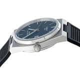 Tissot PRX Powermatic 80 Blue Dial Black Rubber Strap Watch for Men - T137.407.17.041.00