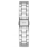 Guess Luna Diamonds Blue Dial Silver Steel Strap Watch for Women - GW0307L1