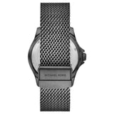 Michael Kors Everest Quartz Grey Dial Grey Mesh Bracelet Watch For Men - MK9093