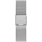 Guess Tapestry Diamonds Silver Dial Silver Mesh Bracelet Watch for Women - GW0354L1
